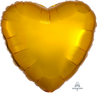 Сердце металлик Gold