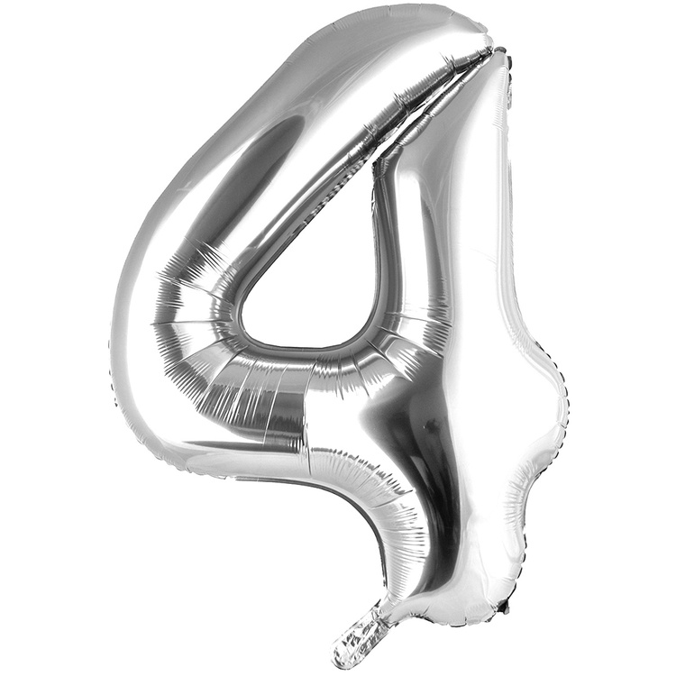 Цифра 4 Silver