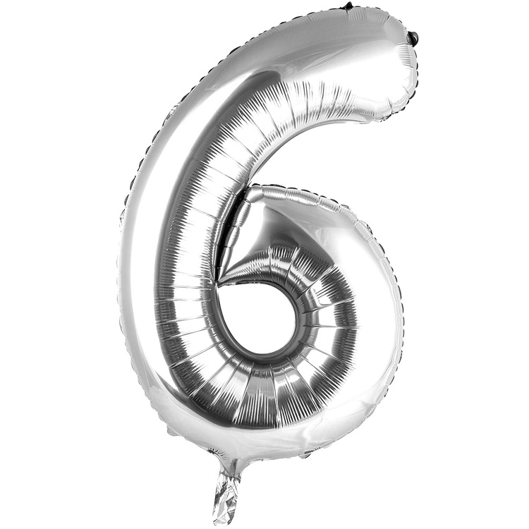 Цифра 6 Silver