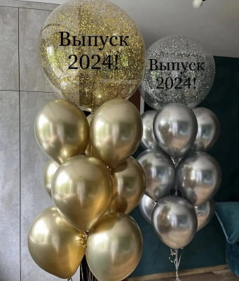 Связки шаров на выпускной