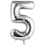Цифра 5 Silver