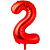 Цифра 2 Red