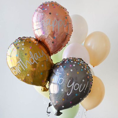 HAPPY BIRTHDAY TO YOU Шарики