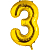 Цифра 3 Gold
