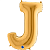 Буква J 100см (Италия)