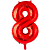 Цифра 8 Red