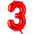 Цифра 3 Red