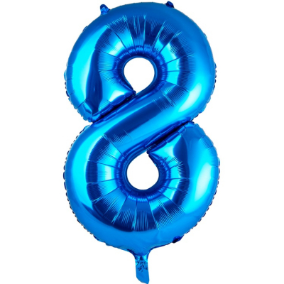 Цифра 8 Blue 